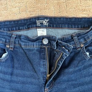 Terra & Sky straight leg jeans
